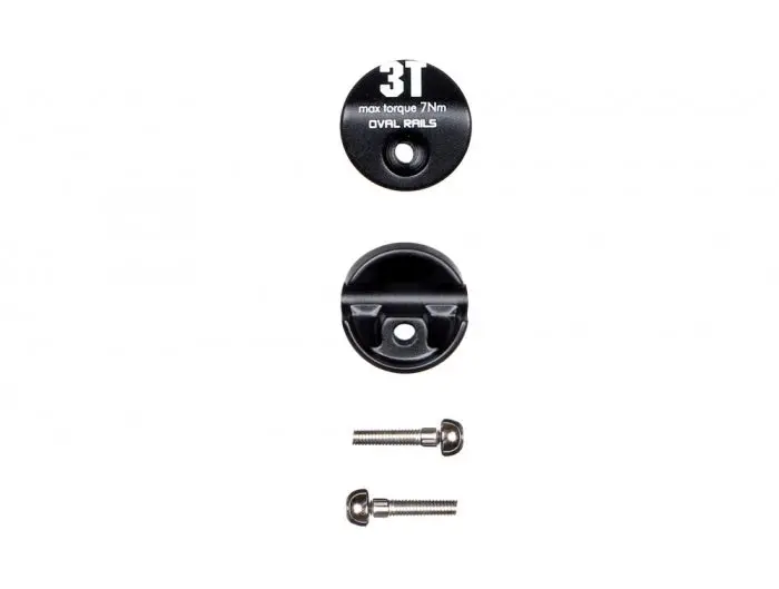 3T Difflock Seatpost Caps – Oval Rail Compatibility, Secure Locking System 1