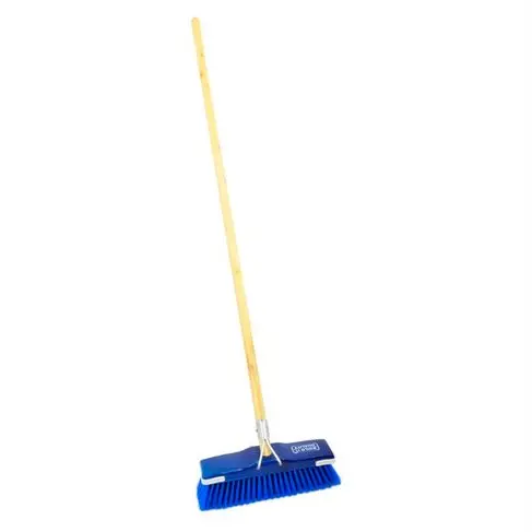 Academy F3366 Gb6 Floor Broom With Ergonomic Handle – Black 1