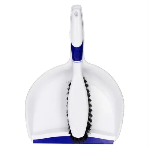 Addis Comfi-Grip Dustpan & Brush Set – Blue 1