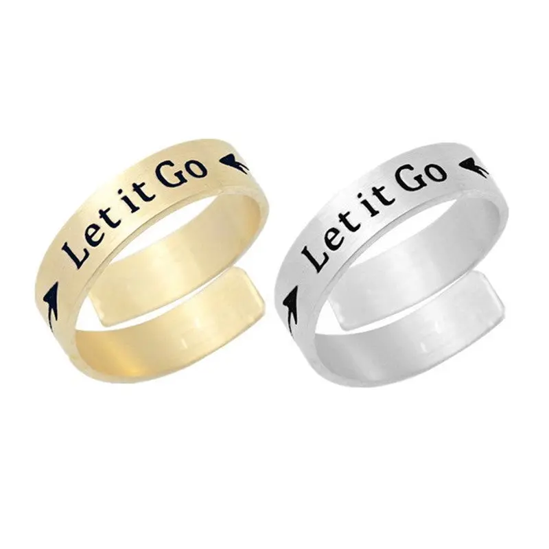 Adjustable Open Arrow Ring – Friendship Symbol For Two 1