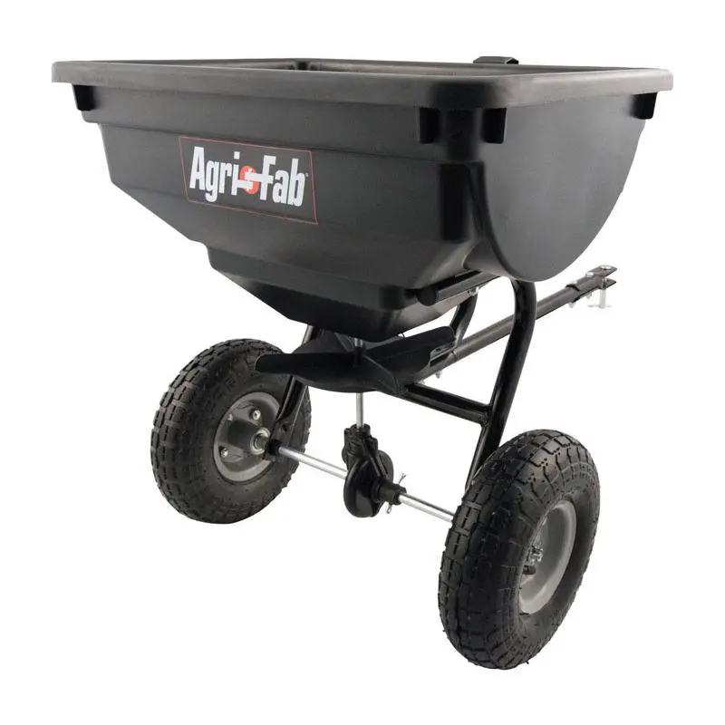 Agri-Fab 120-Inch Tow-Behind Broadcast Spreader For Large-Area Fertilizing 1