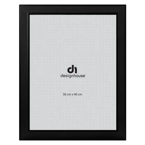 Amber Bay Demi Black Photo Frame – Large Landscape (400 X 300Mm) 1