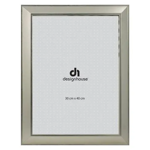 Amber Bay Demi Silver Photo Frame – Large Landscape (400 X 300Mm) 1