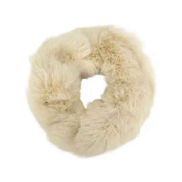 Annabel Trends Faux Fur Hairband In Blonde 1