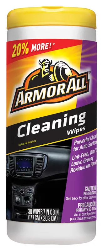 Armor All Original Cleaning Wipes – 30 Count 1