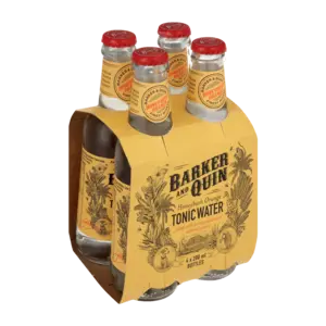 Barker & Quin Honeybush Orange Tonic Water – 4-Pack, 200Ml Bottles 1