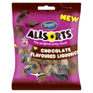 Beacon Allsorts Chocolate-Liquorice Mix – Chewy Confectionery, 75G 1