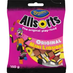 Beacon Allsorts Original Mini Liquorice – 150G 1
