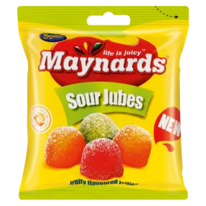 Beacon Maynards Sour Fruit Jubes – 75G 1