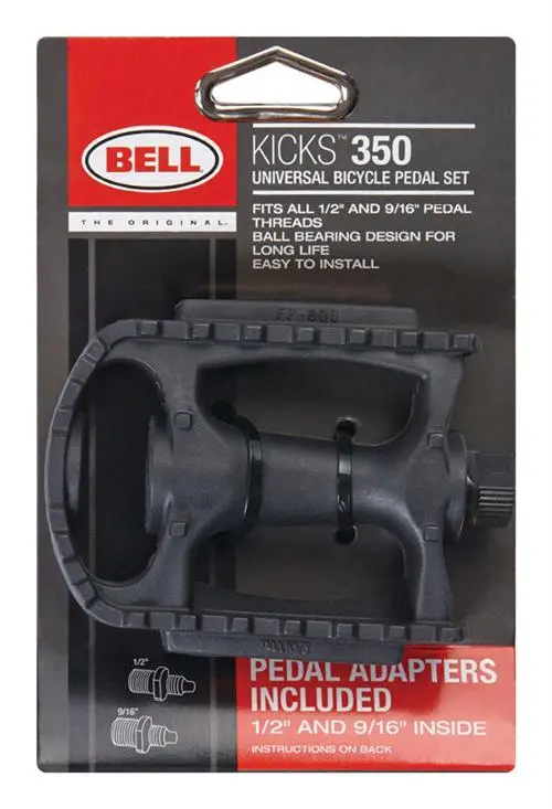 Bell Kicks 350 Universal Bicycle Pedals – Adjustable Platform Design 1