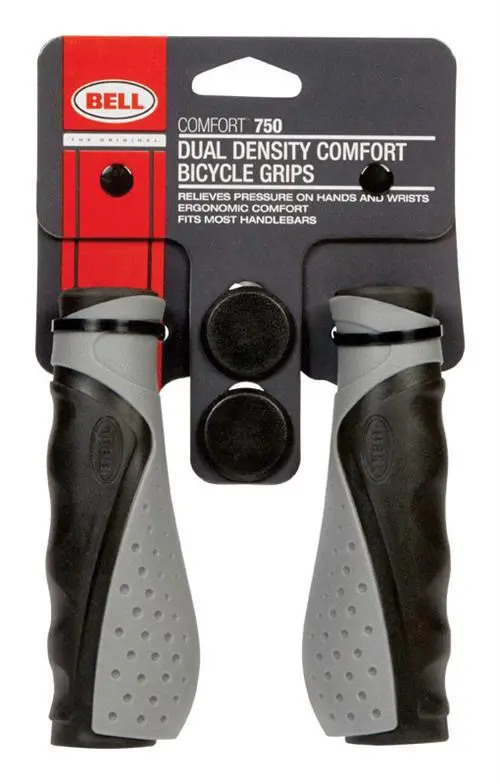 Bell Sports Comfort 750 Dual-Density Bike Grips – Ergonomic Design (7122141) 1