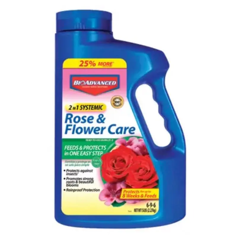 Bioadvanced 701100A 2-In-1 Systemic Rose & Flower Care Granules – 5-Pound Bag 1