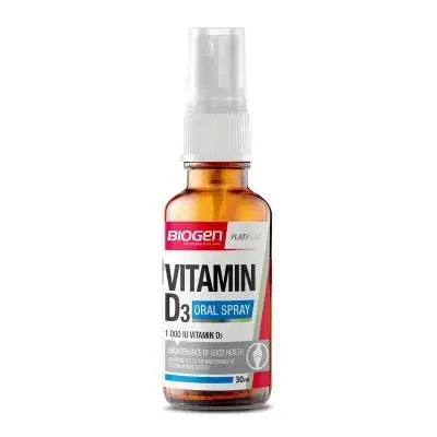 Biogen Vitamin D3 Oral Spray – 30Ml Fast-Absorbing Formula 1