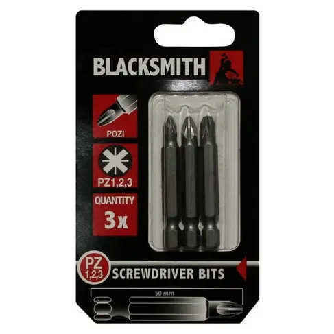 Blacksmith Pz (Phillips-Zip) Screwdriver Set – 50Mm Shaft 1