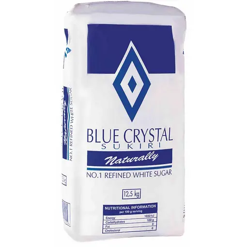 Blue Crystal Sukiri Fine White Sugar – 12.5 Kg Bulk Pack 1