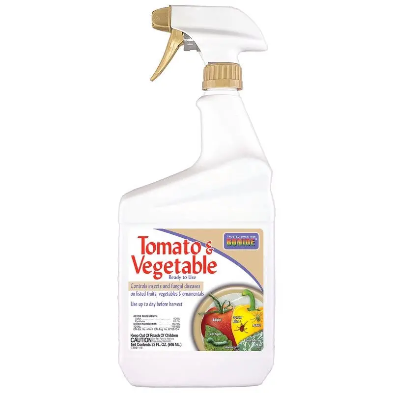 Bonide Tomato & Vegetable 3-In-1 Ready-To-Use Spray – 32 Oz 1