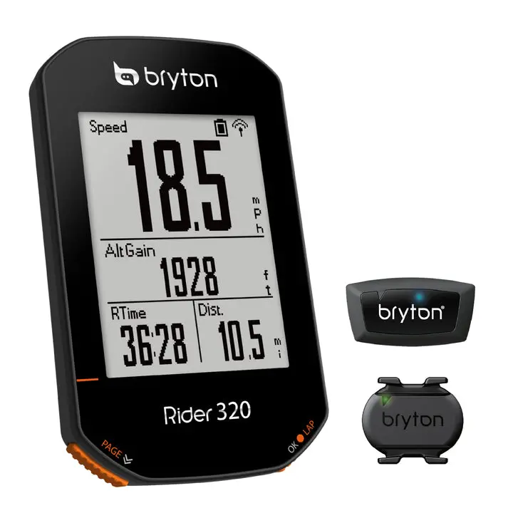 Bryton Rider 320T Gps Cycling Computer With Turn-By-Turn Navigation 1