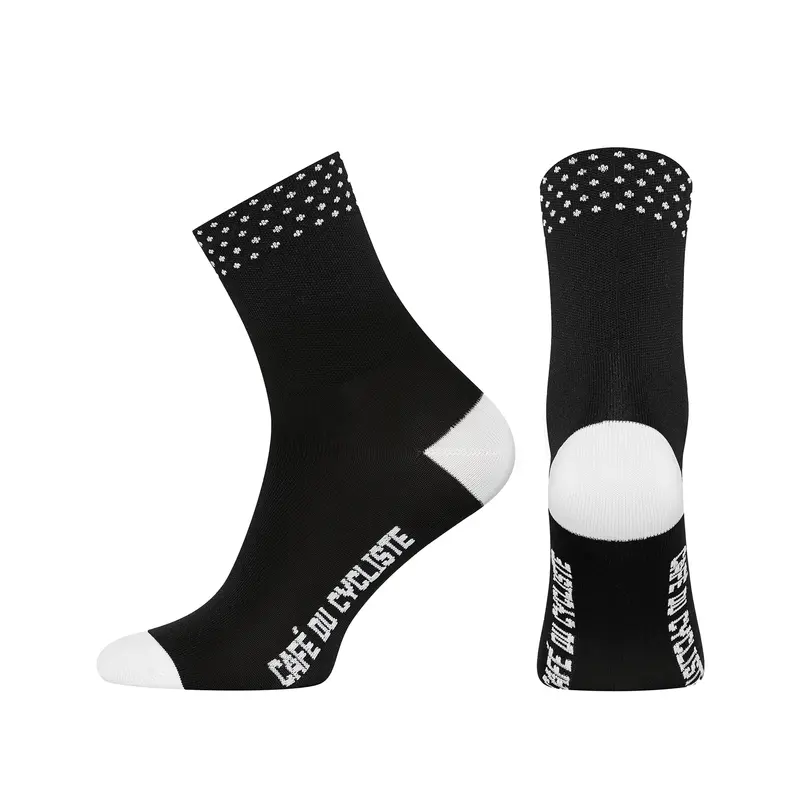 Café Du Cycliste Polka Dot Technical Cycling Socks 1