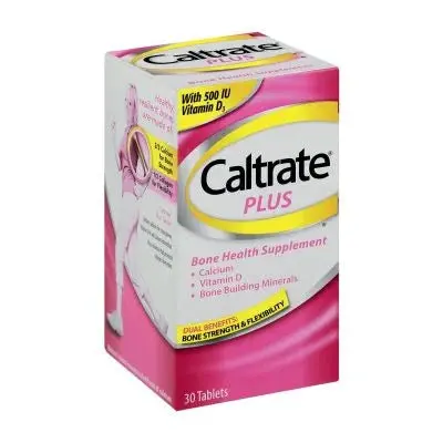 Caltrate Plus Calcium & Vitamin D3 – 30 Tablets 1