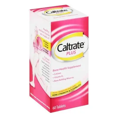 Caltrate Plus Calcium & Vitamin D3 – 60 Tablets 1