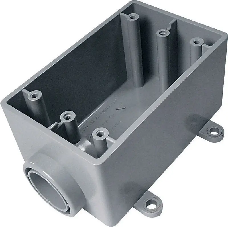 Cantex 1/2-Inch Fse Single-Gang Pvc Outlet Box – Model 5133363 1
