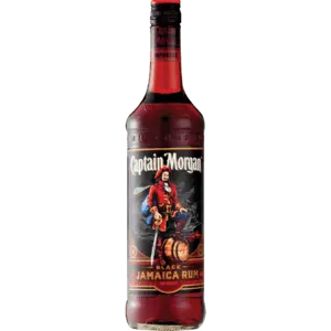 Captain Morgan Black Jamaica Rum – 750Ml Dark Bottle 1