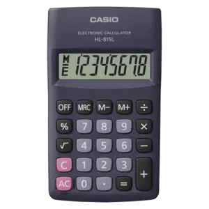 Casio Hl-815L Desktop Calculator – Compact & Lightweight 1