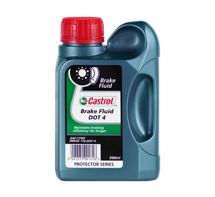 Castrol Dot 4 Brake Fluid – 500Ml High-Boiling Point Hydraulic Fluid 1
