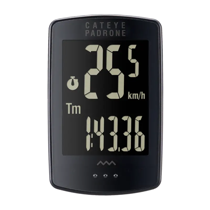 Cateye Padrone Stealth Edition Wireless Bike Computer 1