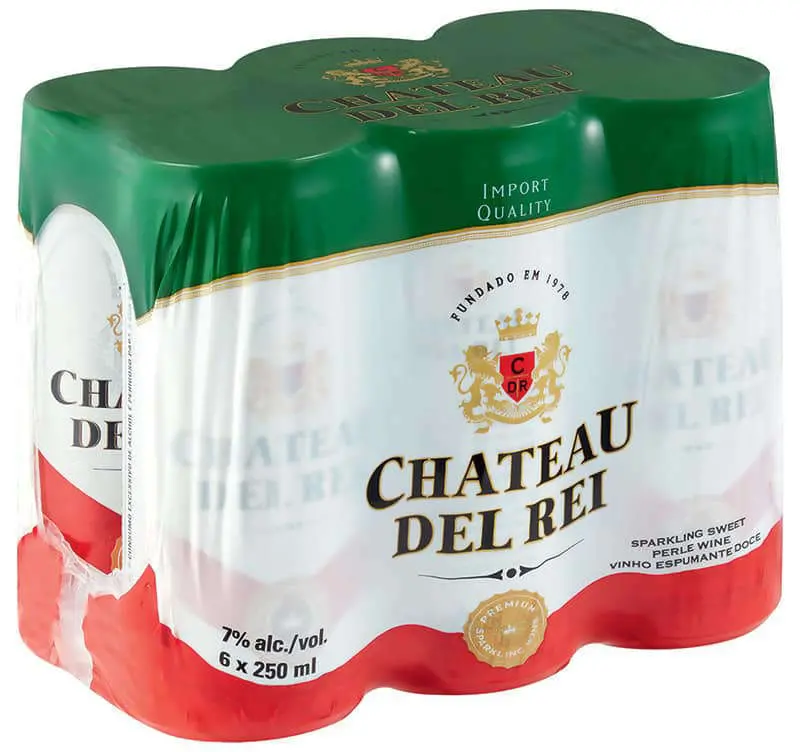Château Del Rei Sparkling Sweet Perle – 6 X 250 Ml Mini Bottles 1