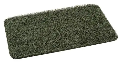 Clean Machine Hunter Green Astroturf-Style Indoor/Outdoor Door Mat (29.5" X 17.5") 1