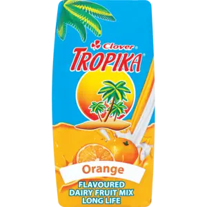 Clover Tropika Shelf-Stable Orange Dairy Drink – 200Ml Tetra Pak 1