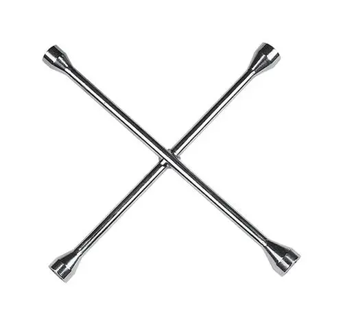 Custom Accessories 14-Inch Heavy-Duty Lug Wrench – Chrome-Plated Steel Breaker Bar (Model 84441) 1
