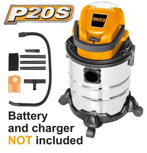 Cvli2005E 20V Lithium-Ion Wet/Dry Vacuum Cleaner With Extended Runtime 1