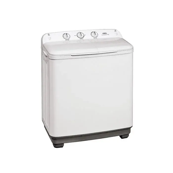 Defy Dtt166 8Kg Twin-Tub Washing Machine – White, Manual Control 1