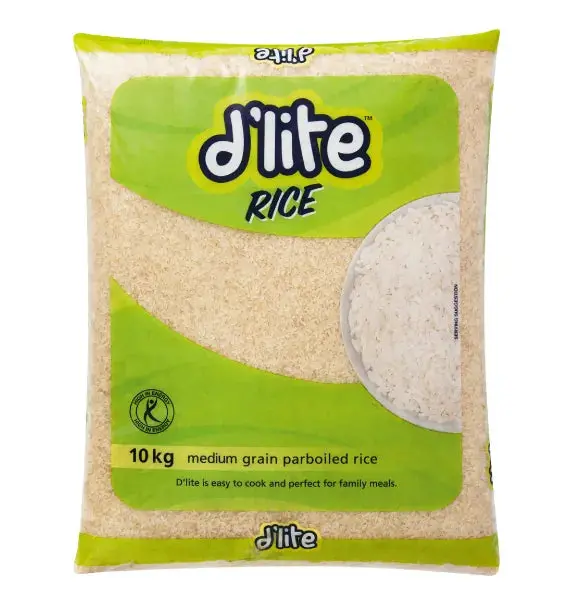 D'Lite Parboiled Long-Grain Rice – 10Kg Family-Sized Bag 1