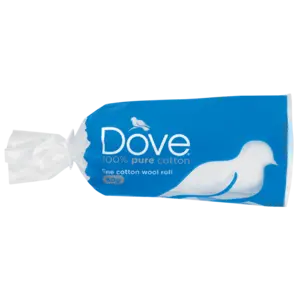 Dove Premium Cotton Wool Roll – 50G Natural Fiber Roll 1