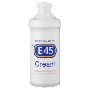 E45 Dermatological Rich Body Cream With Pump Dispenser – 500G 1