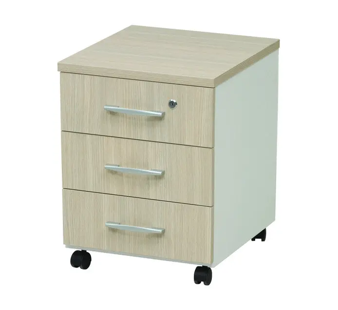 Elite Platinum Three-Drawer Mobile Pedestal Unit 1