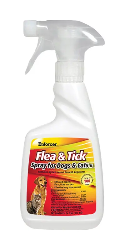 Enforcer Flea And Tick Spray For Dogs And Cats – 16 Oz Fast-Acting Formula (Eft166) 1