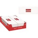 Expressive Design Group White Tissue Paper – Smooth Finish, 72-Sheet Pack 1
