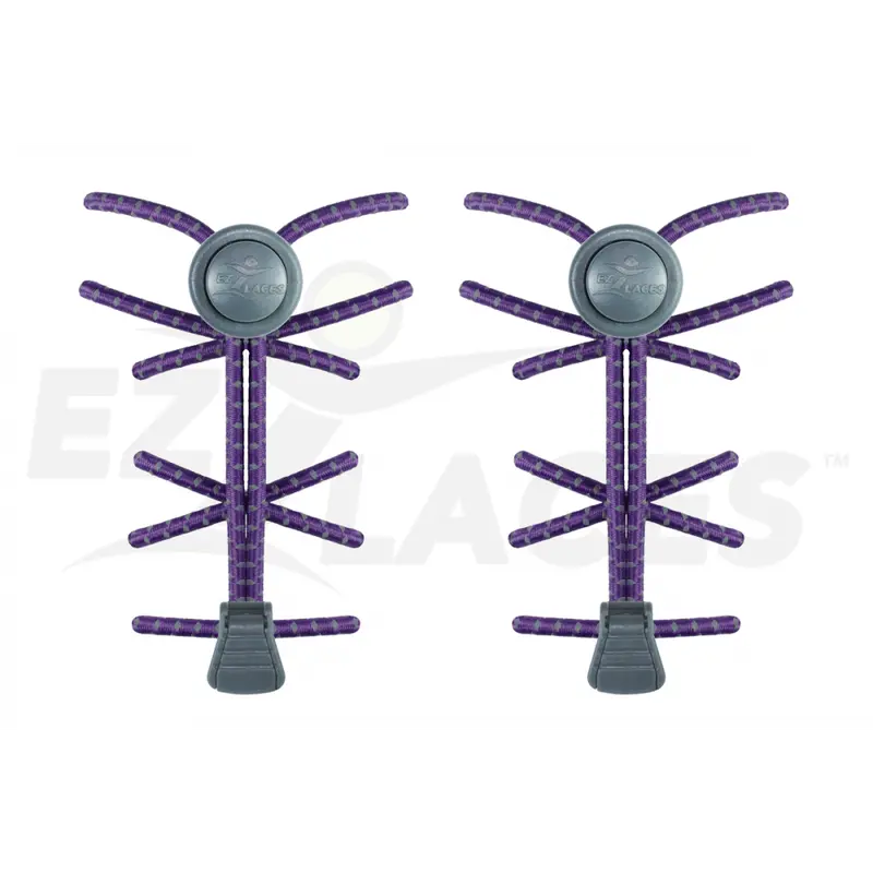 Ez Laces Twilight Gradient No-Tie Athletic Laces 1