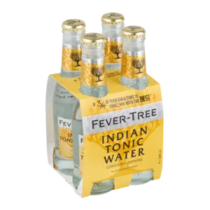 Fever-Tree Indian Tonic Water – 4-Pack, 200Ml Cans 1