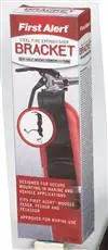 First Alert Fire Extinguisher Mounting Bracket – Compact Wall Bracket (Model Bracket2) 1