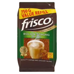 Frisco Bold & Strong Coffee Granules Refill Pouch – 750G 1