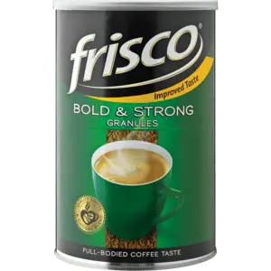 Frisco Bold & Strong Instant Coffee Granules – 750G Jar 1