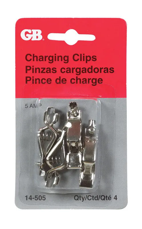 Gardner Bender 5-Amp Battery Charging Clips – Four-Piece Kit (14-505) 1