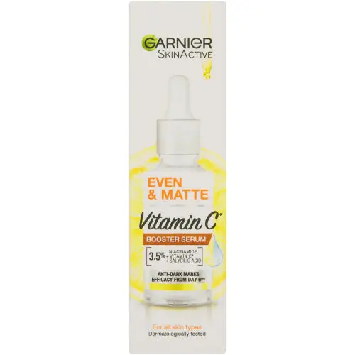 Garnier Even & Matte Vitamin C Booster Serum – Brightening, 15Ml 1