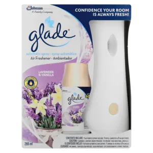 Glade 3-In-1 Lavender & Vanilla Scented Aerosol Air Freshener 1
