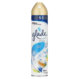 Glade Clean Linen Fragrance Aerosol Air Freshener (300Ml) 1